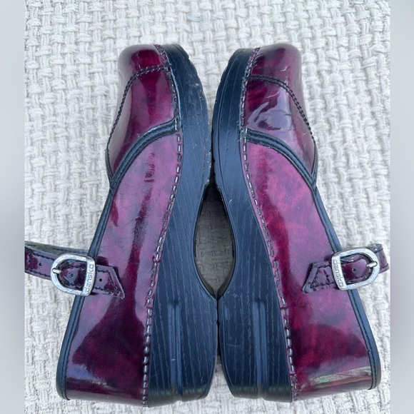 WOMENS dansko 38 Red Mary Jane Shoes - Picture 7 of 12